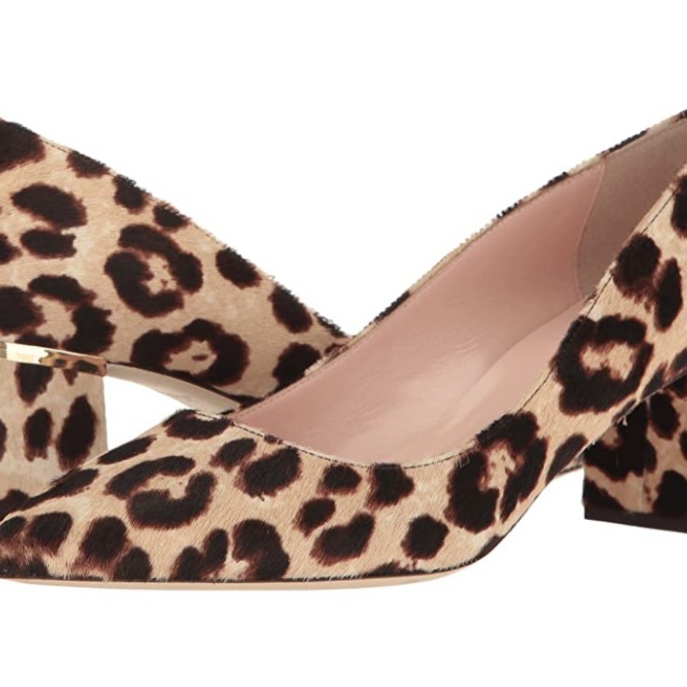 Kate Spade Leopard Heels